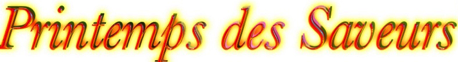 Logo Printemps des Saveurs