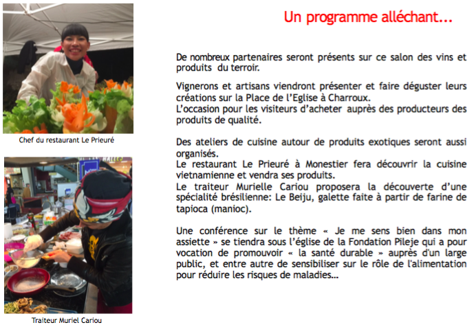 Programme alléchant