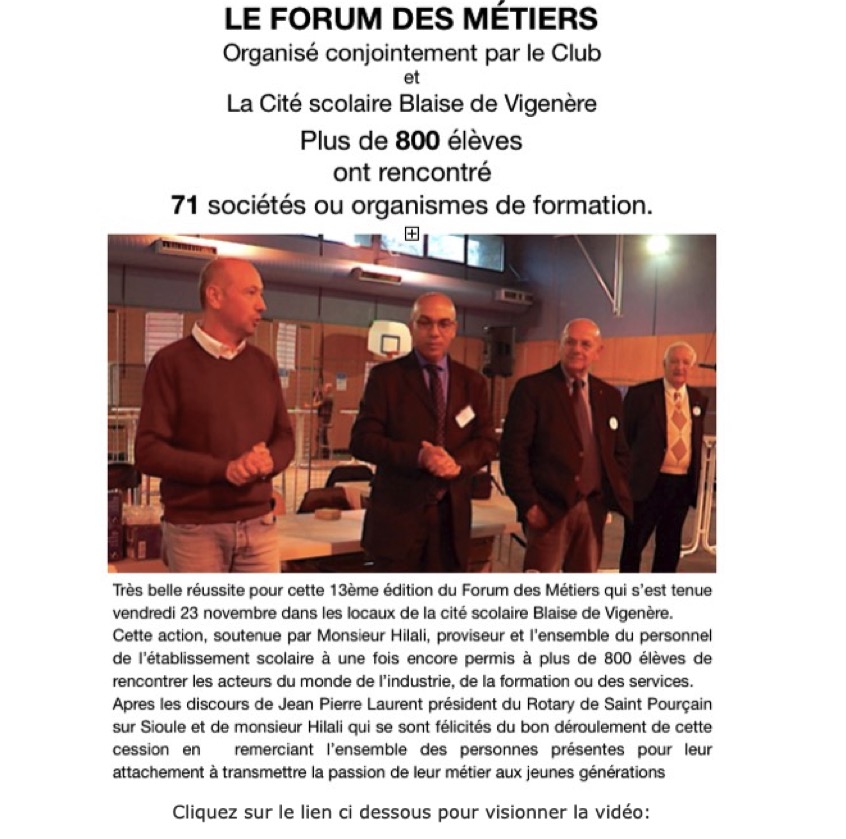 Forum et video